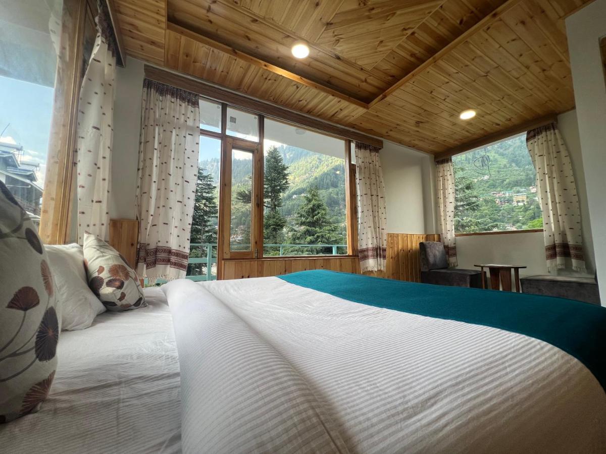 Hotel Mountain Majesty! Top-Rated Luxury Stay Amid Snowcapped Mountains With Balcony And Riverside Calm Manāli Esterno foto